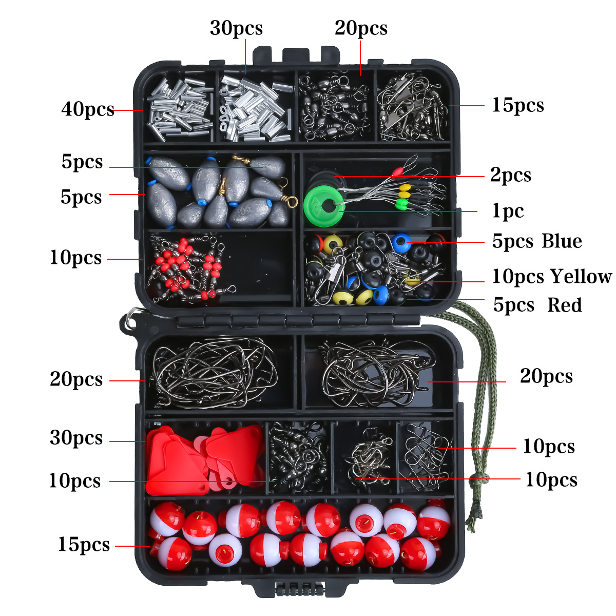 Kit d'accessoires de pêche de  - Fishing Line Box avis et prix